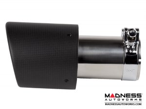 Custom Exhaust Tips - Set of 2 - Carbon Fiber -  2.75" ID